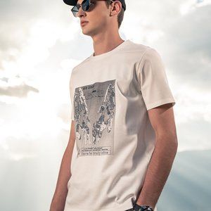 Men Summer Short Sleeved T-shirts Casual